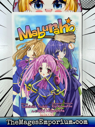 Maburaho Vol 1 - The Mage's Emporium ADV Manga Teen Used English Manga Japanese Style Comic Book