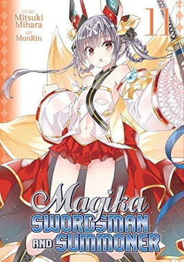 Magika: Swordsman and Summoner Vol 11 - The Mage's Emporium The Mage's Emporium manga Older Teen Seven Seas Used English Manga Japanese Style Comic Book
