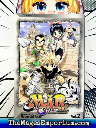 Mar Vol 2 - The Mage's Emporium Viz Media 2308 description Used English Manga Japanese Style Comic Book