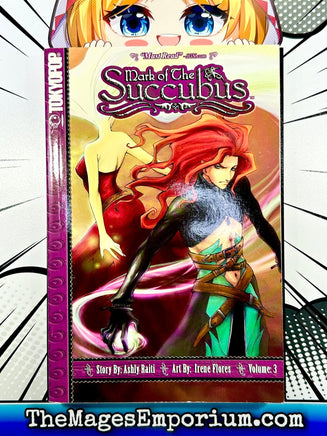 Mark of the Succubus Vol 3 - The Mage's Emporium Tokyopop 2000's 2308 copydes Used English Manga Japanese Style Comic Book