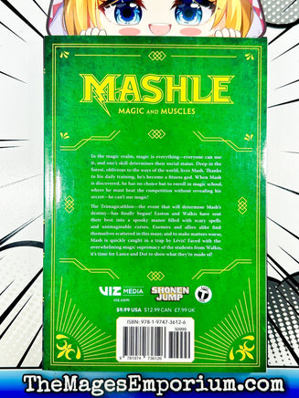 Mashle Magic and Muscles Vol 10 - The Mage's Emporium Viz Media 2312 alltags description Used English Manga Japanese Style Comic Book