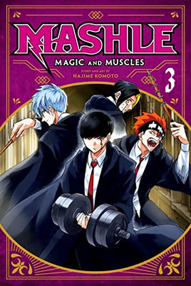 Mashle: Magic and Muscles Vol 3 - The Mage's Emporium Viz Media 3-6 english manga Used English Manga Japanese Style Comic Book
