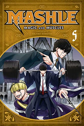 Mashle Magic and Muscles Vol 5 - The Mage's Emporium Viz Media 2312 alltags description Used English Manga Japanese Style Comic Book