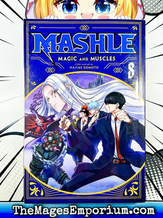 Mashle Magic and Muscles Vol 8 - The Mage's Emporium Viz Media 2312 alltags description Used English Manga Japanese Style Comic Book