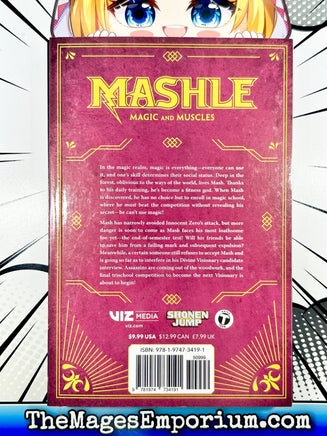 Mashle Magic and Muscles Vol 9 - The Mage's Emporium Viz Media 2312 alltags description Used English Manga Japanese Style Comic Book