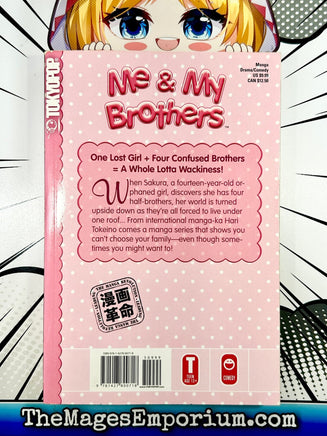 Me & My Brothers Vol 1 - The Mage's Emporium Tokyopop 2312 copydes Used English Manga Japanese Style Comic Book