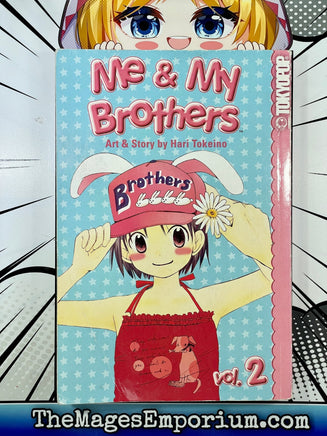 Me & My Brothers Vol 2 - The Mage's Emporium Tokyopop Comedy Drama Teen Used English Manga Japanese Style Comic Book