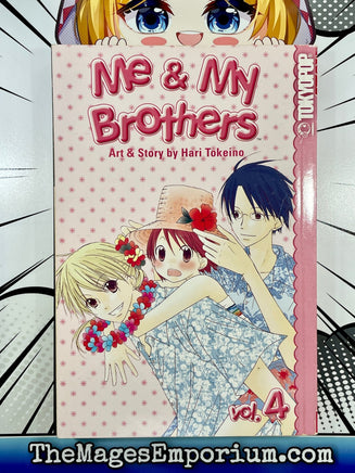 Me & My Brothers Vol 4 - The Mage's Emporium Tokyopop Comedy Drama Teen Used English Manga Japanese Style Comic Book