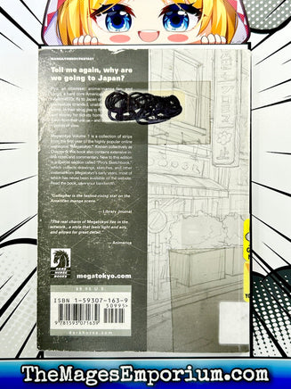Megatokyo Vol 1 Ex Library - The Mage's Emporium The Mage's Emporium Missing Author Used English Manga Japanese Style Comic Book
