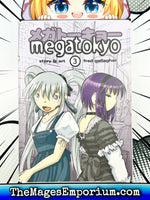 Megatokyo Vol 3 - The Mage's Emporium Dark Horse 2000's 2309 copydes Used English Manga Japanese Style Comic Book