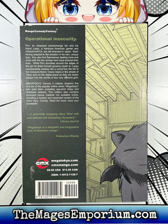 Megatokyo Vol 4 - The Mage's Emporium Dark Horse Comedy Fantasy Used English Manga Japanese Style Comic Book