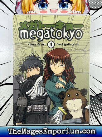 Megatokyo Vol 4 - The Mage's Emporium Dark Horse Comedy Fantasy Used English Manga Japanese Style Comic Book