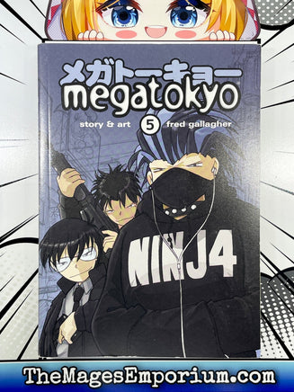 Megatokyo Vol 5 - The Mage's Emporium Dark Horse Comedy Fantasy Used English Manga Japanese Style Comic Book