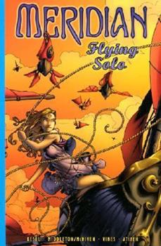 Meridian Flying Solo Vol 1 - The Mage's Emporium Cross Gen Comics Fantasy Oversized Used English Manga Japanese Style Comic Book