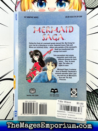 Mermaid Saga Vol 3 Ex Library - The Mage's Emporium Viz Media 2312 alltags description Used English Manga Japanese Style Comic Book