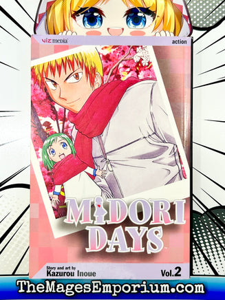 Midori Days Vol 2 - The Mage's Emporium Viz Media Used English Manga Japanese Style Comic Book