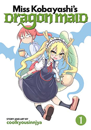 Miss Kobayashi's Dragon Maid Vol 1 - The Mage's Emporium Seven Seas Used English Manga Japanese Style Comic Book