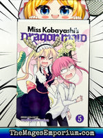 Miss Kobayashi's Dragon Maid Vol 5 - The Mage's Emporium Seven Seas 2402 alltags description Used English Manga Japanese Style Comic Book