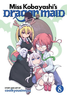 Miss Kobayashi's Dragon Maid Vol 8 - The Mage's Emporium Seven Seas Teen Used English Manga Japanese Style Comic Book