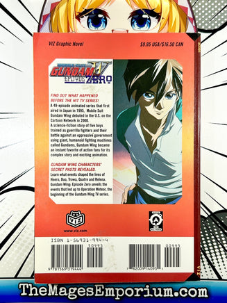 Mobile Suit Gundam W Episode Zero - The Mage's Emporium Viz Media Used English Manga Japanese Style Comic Book