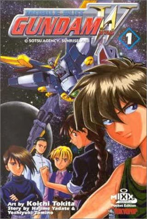 Mobile Suit Gundam Wing Vol 1 - The Mage's Emporium The Mage's Emporium manga Used English Manga Japanese Style Comic Book
