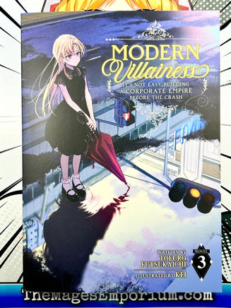 Modern Villainess Vol 3 Light Novel It's Not Easy Building A Corporate Empire Before The Crash - The Mage's Emporium Seven Seas 2402 alltags description Used English Light Novel Japanese Style Comic Book