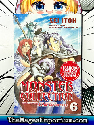 Monster Collection Vol 6 - The Mage's Emporium CMX 2402 alltags description Used English Manga Japanese Style Comic Book