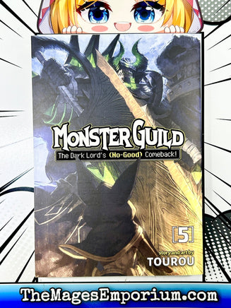 Monster Guild The Dark Lord's (No-Good) Comeback! Vol 5 - The Mage's Emporium Seven Seas 2311 description Used English Manga Japanese Style Comic Book