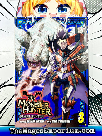 Monster Hunter Flash Hunter Vol 3 - The Mage's Emporium Viz Media 2403 alltags description Used English Manga Japanese Style Comic Book