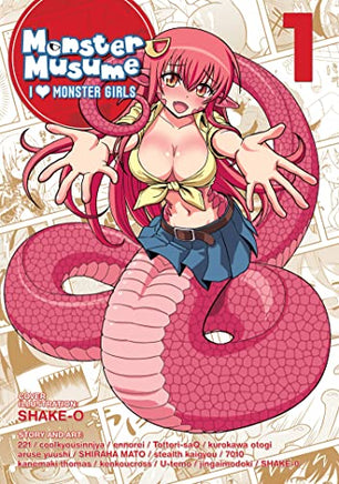 Monster Musume I Love Monster Girls Vol 1 - The Mage's Emporium Seven Seas Missing Author Need all tags Used English Manga Japanese Style Comic Book