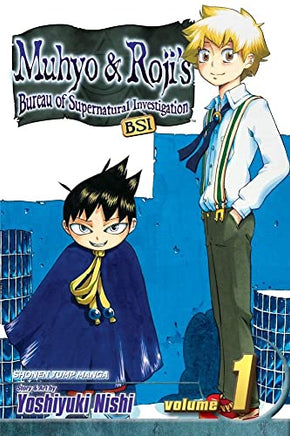 Muhyo and Roji's Bureau of Supernatural Investigation Vol 1 - The Mage's Emporium Viz Media Missing Author Used English Manga Japanese Style Comic Book
