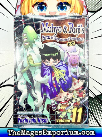 Muhyo and Roji's Bureau of Supernatural Investigation Vol 11 - The Mage's Emporium Viz Media 2312 alltags description Used English Manga Japanese Style Comic Book