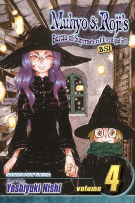 Muhyo and Roji's Bureau of Supernatural Investigation Vol 4 - The Mage's Emporium Viz Media Shonen Teen Used English Manga Japanese Style Comic Book
