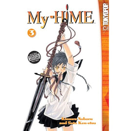 My-Hime Vol 3 - The Mage's Emporium Tokyopop Action Mature Sci-Fi Used English Manga Japanese Style Comic Book