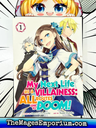 My Next Life As A Villainess: All Routes Lead To Doom! Vol 1 - The Mage's Emporium Seven Seas Used English Manga Japanese Style Comic Book