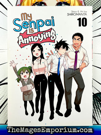 My Senpai is Annoying Vol 10 - The Mage's Emporium Seven Seas 2402 alltags description Used English Manga Japanese Style Comic Book