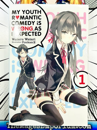 My Youth Romantic Comedy is Wrong, As I Expected Vol 1 - The Mage's Emporium Yen Press Missing Author Used English Manga Japanese Style Comic Book
