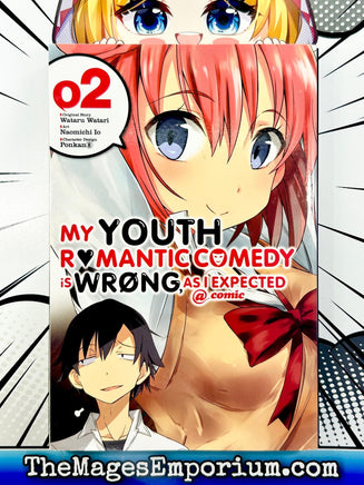 My Youth Romantic Comedy Is Wrong As I Expected Vol 2 - The Mage's Emporium Yen Press 2311 description publicationyear Used English Manga Japanese Style Comic Book