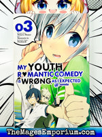 My Youth Romantic Comedy Is Wrong As I Expected Vol 3 - The Mage's Emporium Yen Press 2311 description publicationyear Used English Manga Japanese Style Comic Book
