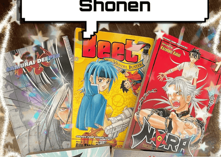 Mystery Manga Box - English Shonen Manga - The Mage's Emporium The Mage's Emporium featured Used English Manga Japanese Style Comic Book