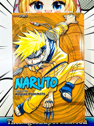 Naruto 4-6 Omnibus - The Mage's Emporium Viz Media Used English Manga Japanese Style Comic Book