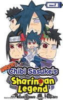 Naruto Chibi Sasuke's Sharingan Legend Vol 3 - The Mage's Emporium Viz Media Shonen Teen Update Photo Used English Manga Japanese Style Comic Book