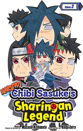 Naruto Chibi Sasuke's Sharingan Legend Vol 3 - The Mage's Emporium Viz Media Shonen Teen Update Photo Used English Manga Japanese Style Comic Book