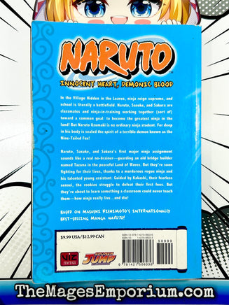 Naruto Innocent Hear, Demonic Blood Light Novel - The Mage's Emporium Viz Media Used English Light Novel Japanese Style Comic Book