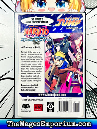Naruto The Movie Ninja Clash in the Land of Snow - The Mage's Emporium Viz Media 2403 bis3 copydes Used English Manga Japanese Style Comic Book