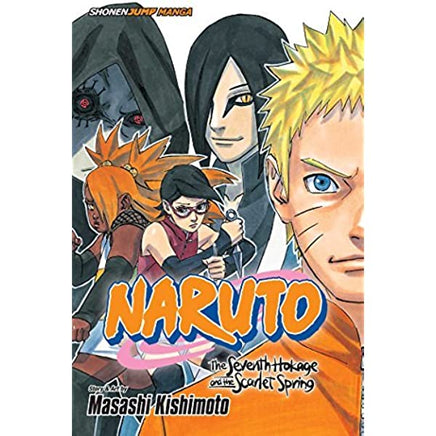 Naruto The Seventh Hokage and the Scarlet Spring - The Mage's Emporium Viz Media Shonen Teen Used English Manga Japanese Style Comic Book