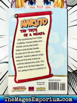 Naruto The Tests of a Ninja Vol 2 - The Mage's Emporium Viz Media description Used English Manga Japanese Style Comic Book