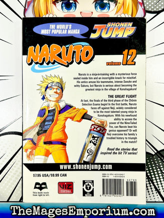 Naruto Vol 12 - The Mage's Emporium Viz Media english manga shonen Used English Manga Japanese Style Comic Book