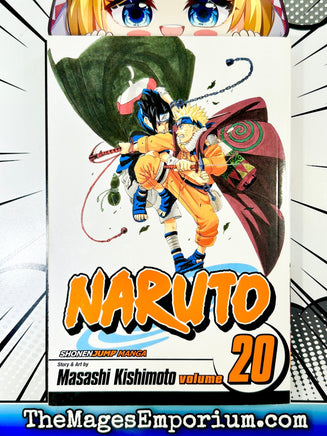 Naruto Vol 20 - The Mage's Emporium Viz Media 2000's 2309 copydes Used English Manga Japanese Style Comic Book