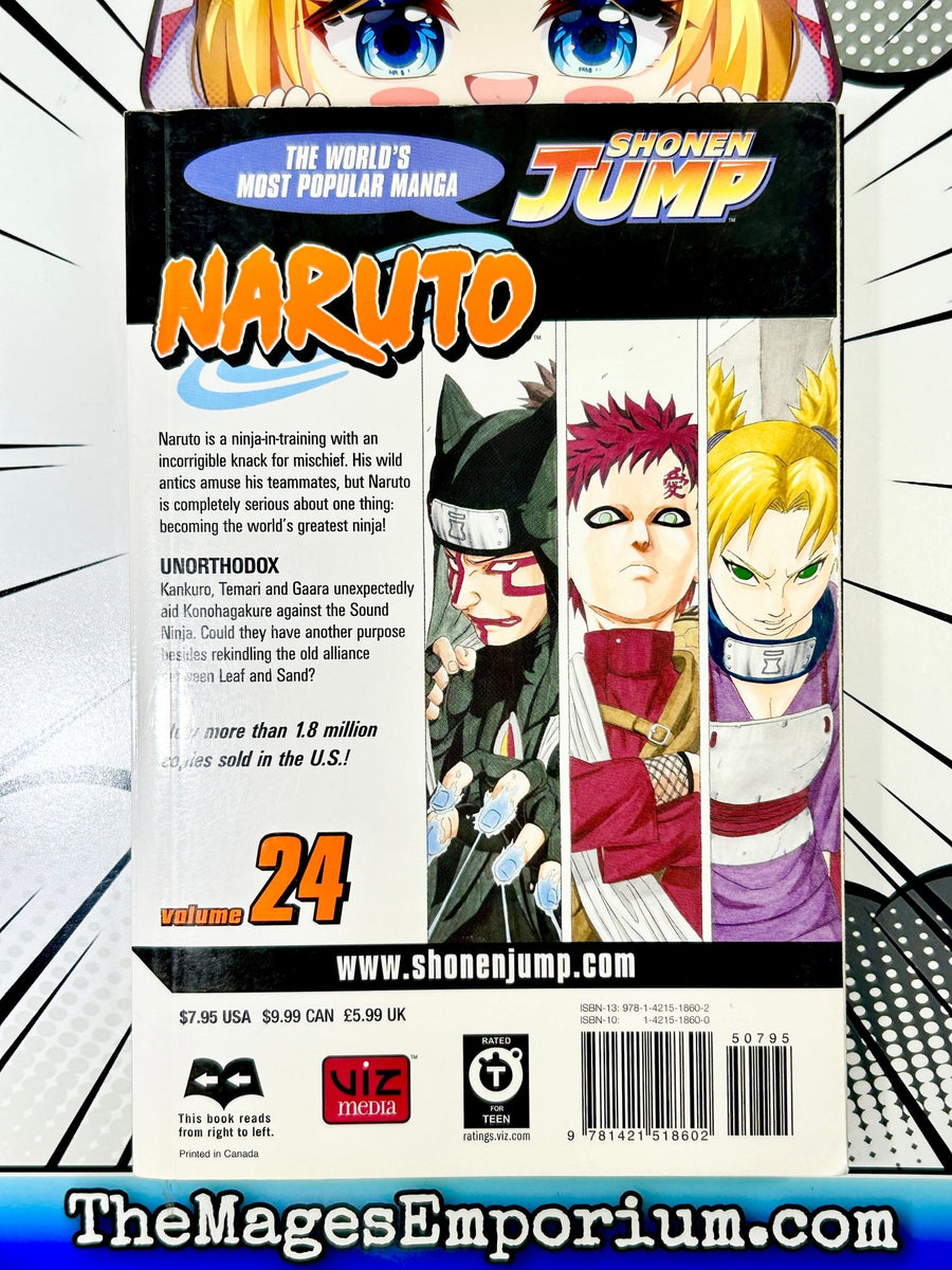 Viz Media's Naruto Vol 24 Manga for only 5.39 at The Mage's Emporium ...